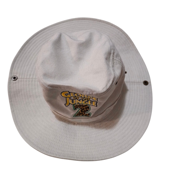 Vintage Disney George Of The Jungle 2 Safari Bucket Hat - Picture 2 of 3